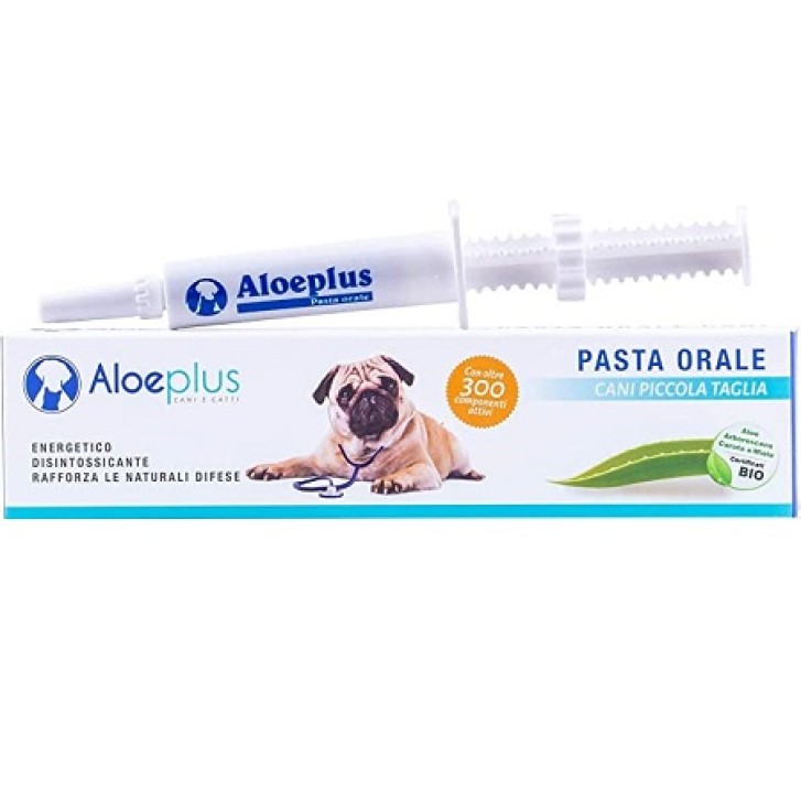 V ALOEPLUS PASTA/SIR CANI 15ML(X