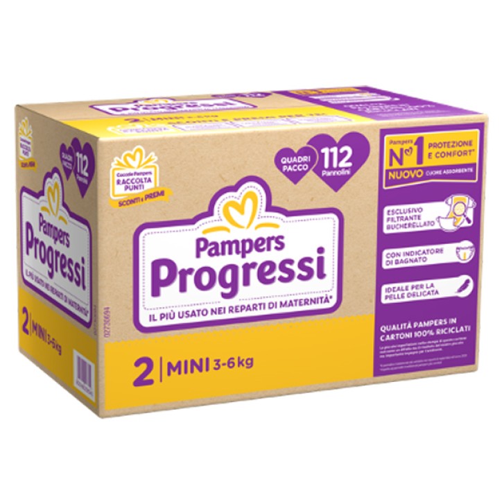 PAMPERS QU PROG MINI 112PZ 27306