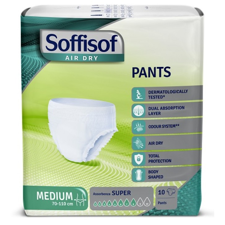 SOFFISOF AIR DRY PANTS SUP M