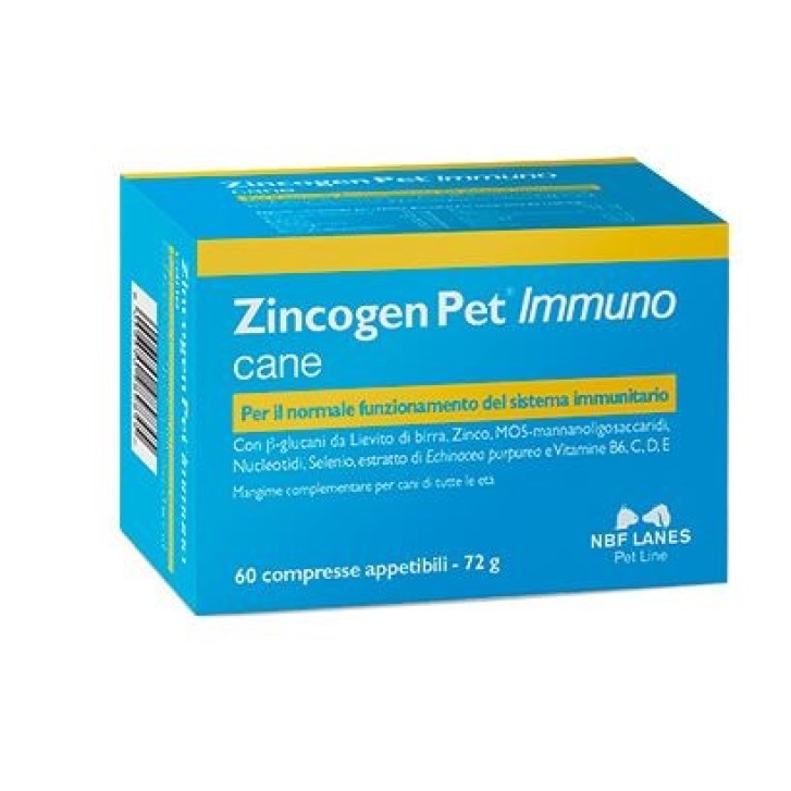 ZINCOGEN PET IMMUNO 60CPR