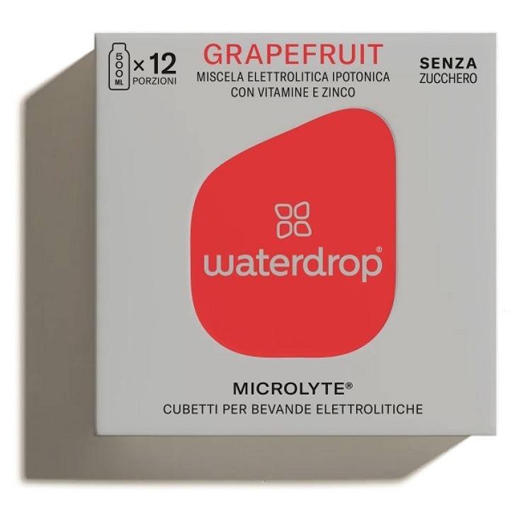 WATERDROP MICROLYTE POMPELMO 12 CUBETTI