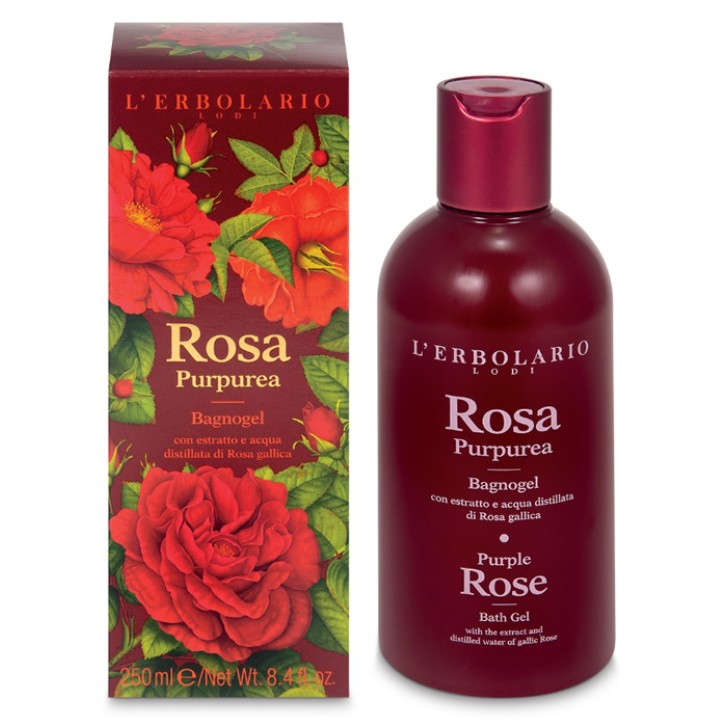 ROSA PURPUREA BAGNOGEL 250 ML