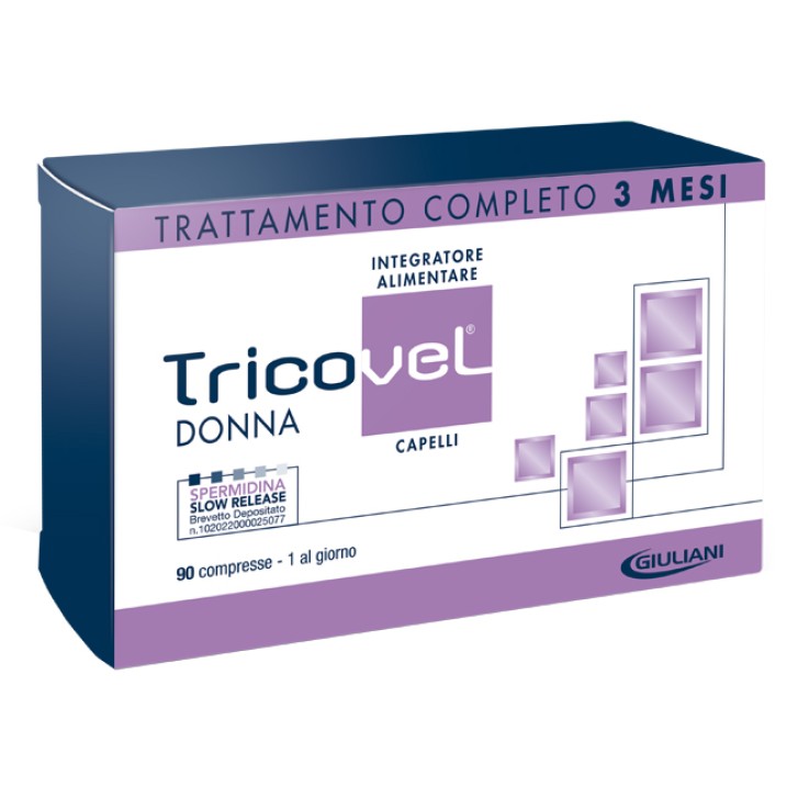 TRICOVEL DONNA 90 compresse integratore per capelli