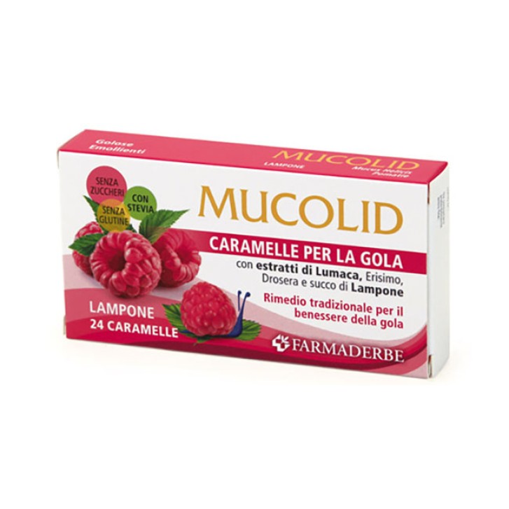 MUCOLID LUMACA & LAMPONE 24CARAM