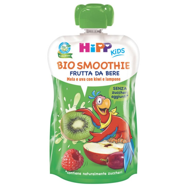 HIPP BIO SMOOTHIES MELA/UVA/KI