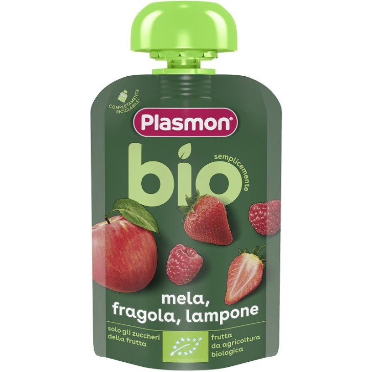 PLASMON MELA FR LA BIO POUCHES