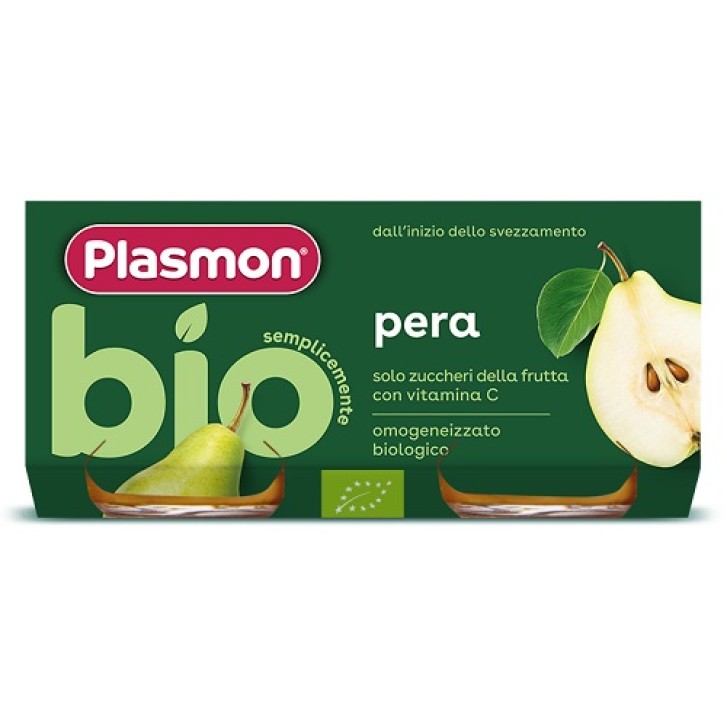 PLASMON OMOG PERA BIO 2X80G