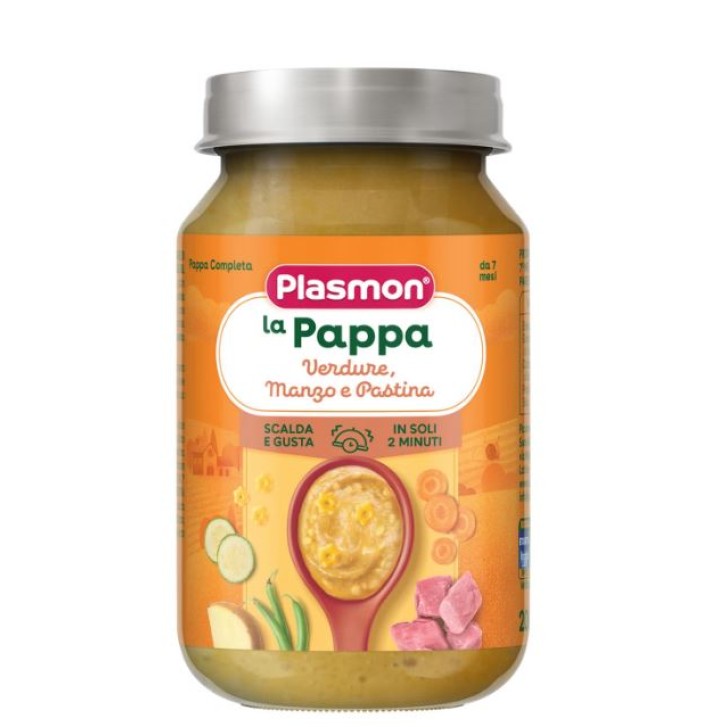 PLASMON LA PAPPA VERD/MANZO 200G