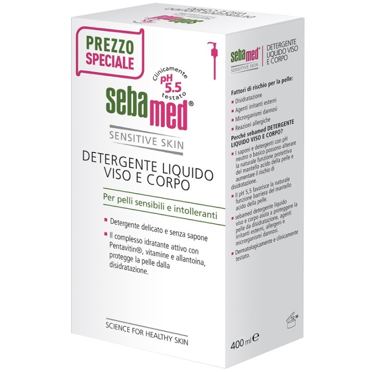 SEBAMED DETERG.VISO/CORPO 400ML