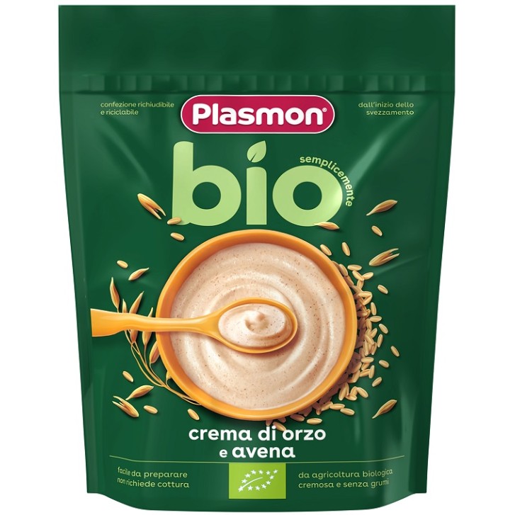 PLASMON CEREALI BIO AVENA/ORZO