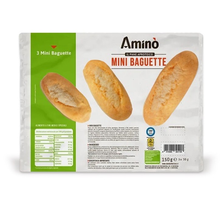 AMINO' MINI BAGUETTE 3X50GR