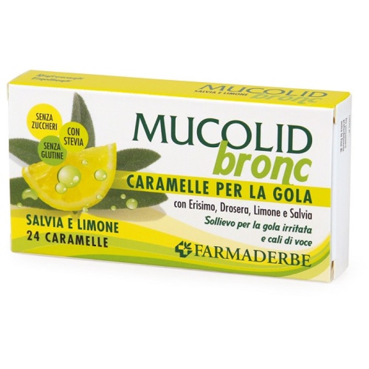 MUCOLID BRONC 24CARAMELLE SALVIA