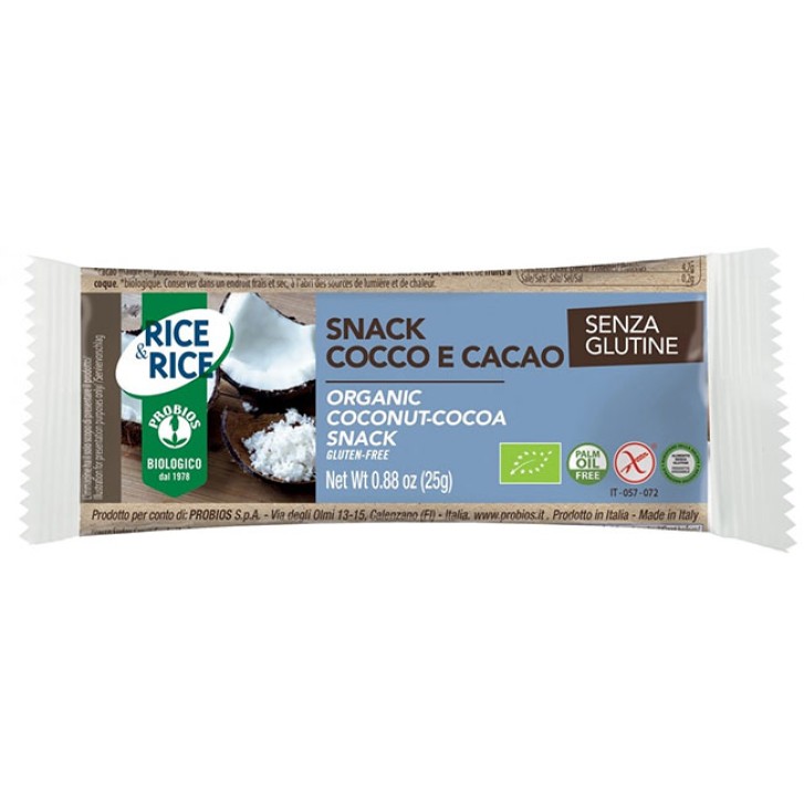 RICE&RICE SNACK COCCO/CACAO BIO