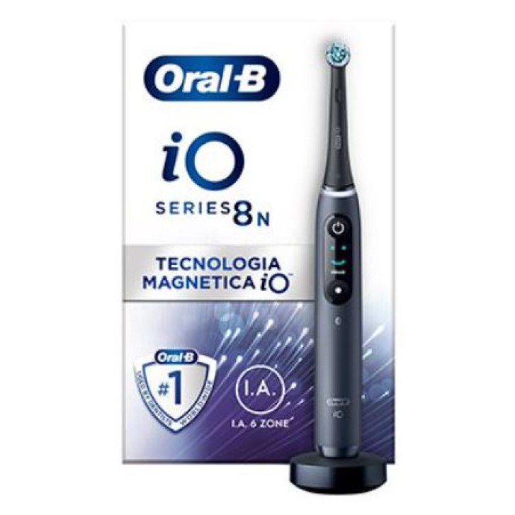 ORALB IO 8 BLACK SPAZZ+2REFILL