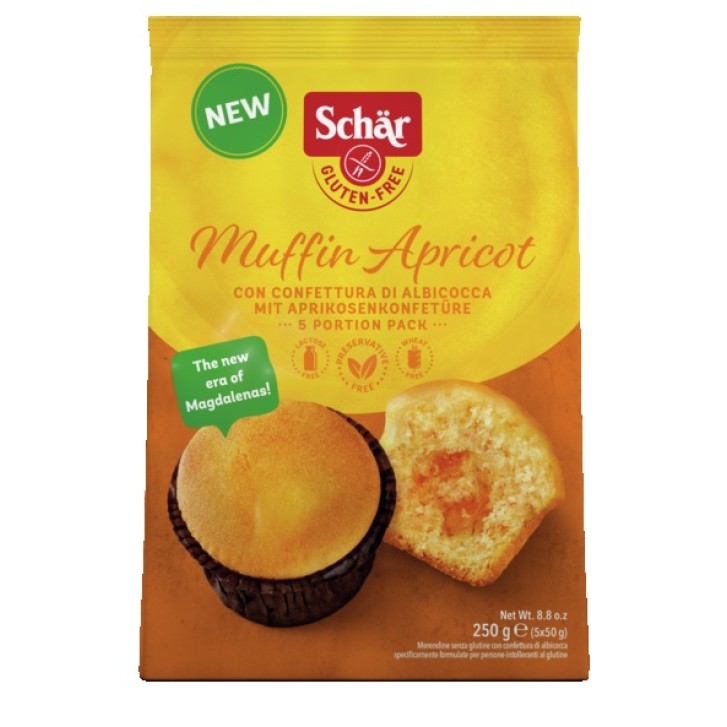 SCHAR MUFFIN APRICOT 5PZ