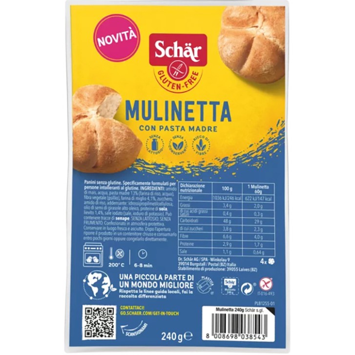 SCHAR MULINETTA 4PZ 60G