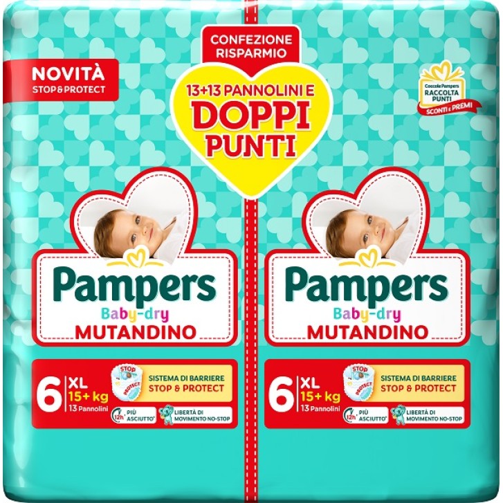 PAMPERS BD MUT XL DUO 26PZ