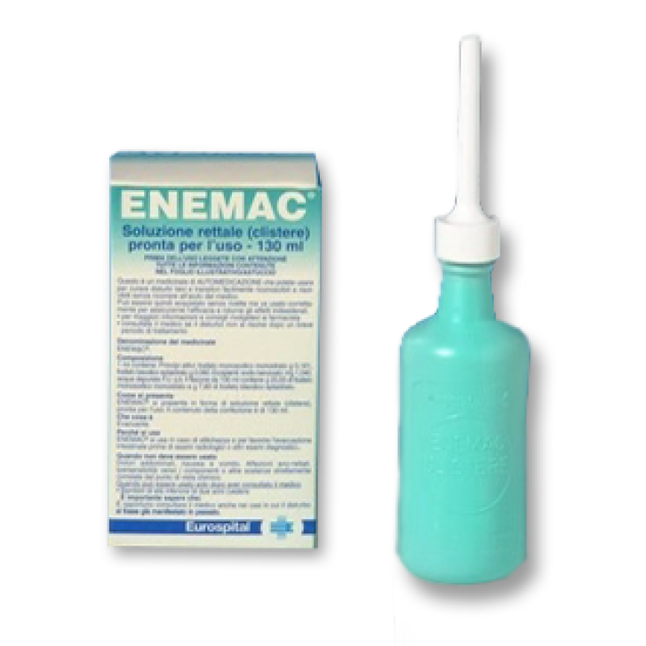 ENEMAC*1 flacone 130 ml 16,1 g/100 ml + 6 g/100 ml soluz rett