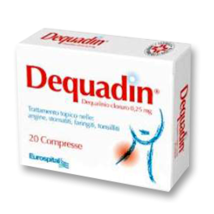 DEQUADIN*20 cpr 0,25 mg