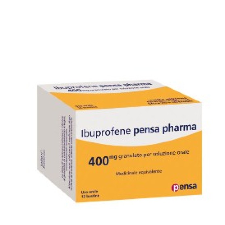 IBUPROFENE PENSA*12BUST 400MG