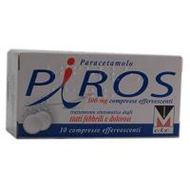 PIROS*10 cpr eff 500 mg