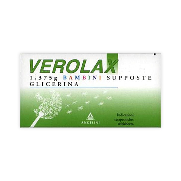 VEROLAX bambini 18 supposte 1,375 g