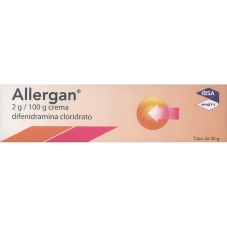 ALLERGAN*crema derm 30 g 2 g/100 g