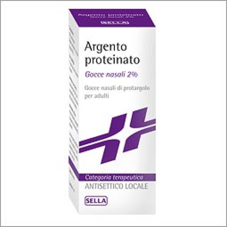 ARGENTO PROTEINATO (SELLA)*AD gtt orl 10 ml 2%