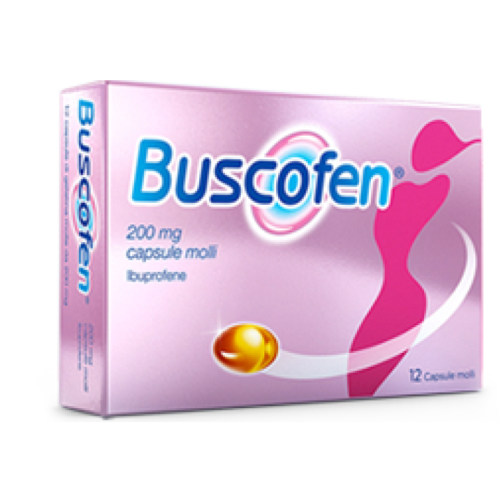 BUSCOFEN*12 cps molli 200 mg