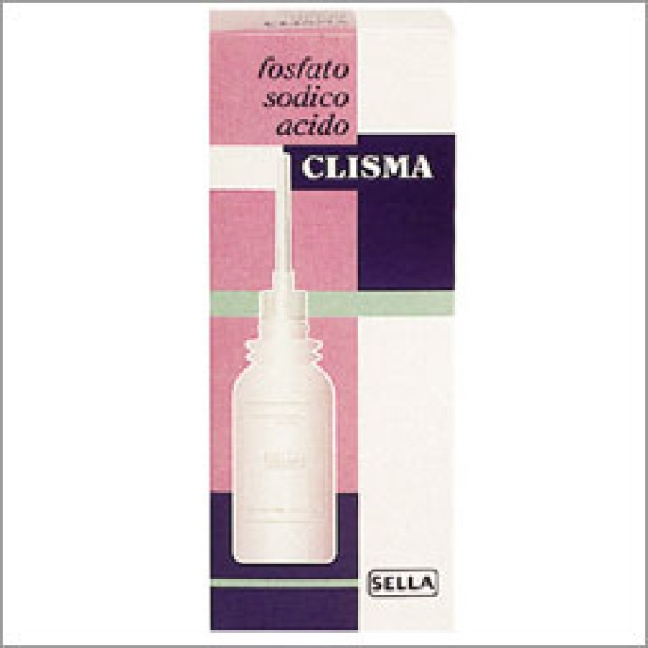 SODIO FOSFATO (SELLA)*1 flacone 120 ml 16% + 6% soluz rett