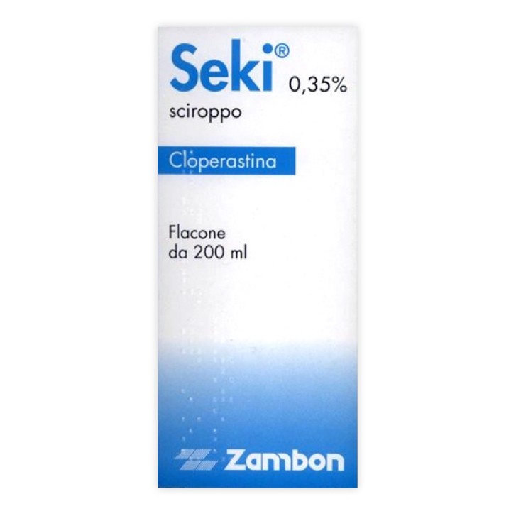 SEKI sciroppo 200 ml 3,54 mg/ml