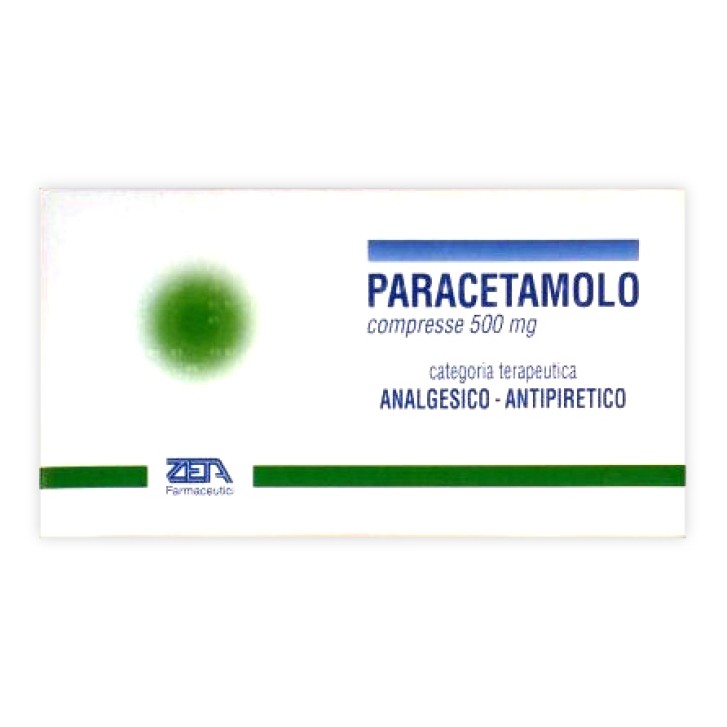 PARACETAMOLO (ZETA FARMACEUTICI)*20 cpr 500 mg