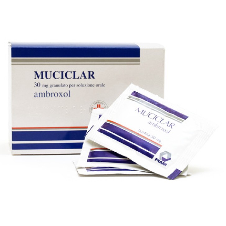 MUCICLAR*30 bust grat 30 mg