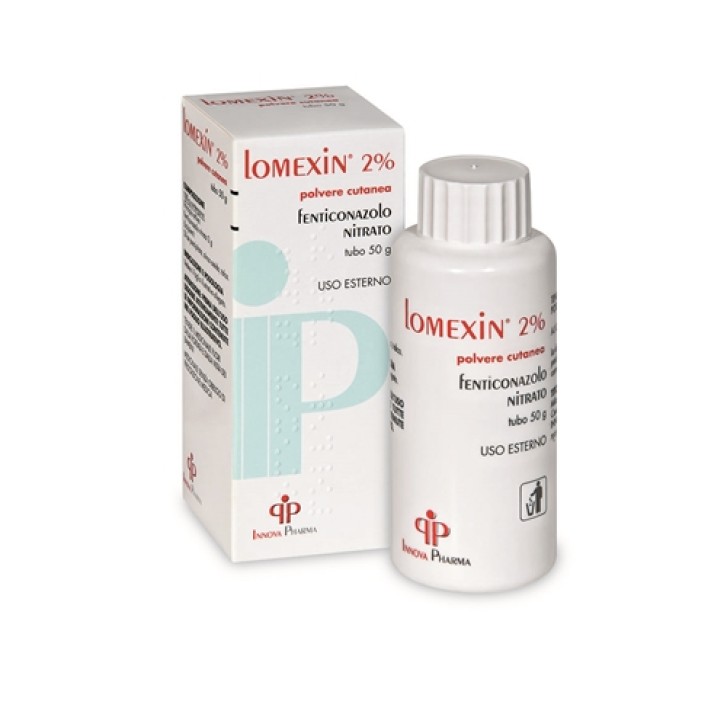 LOMEXIN*polv cutanea 50 g 2%