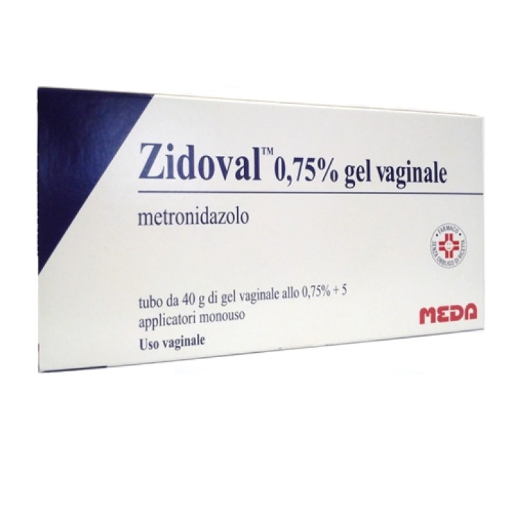 ZIDOVAL*gel vag 40 g 7,5 mg/g + 5 applic