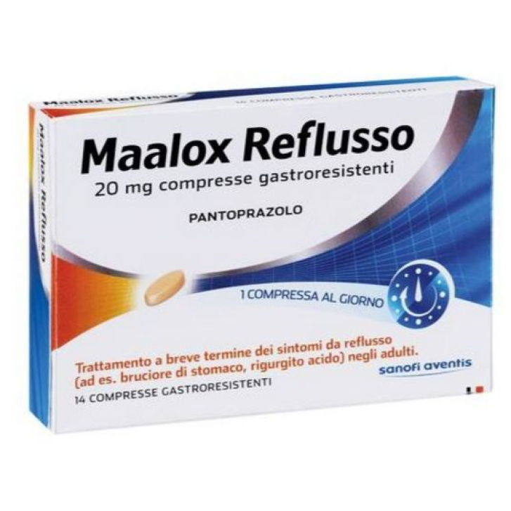 MAALOX REFLUSSO*14 cpr gastrores 20 mg