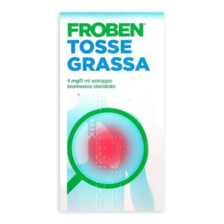 FROBEN TOSSE GRASSA*sciroppo 250 ml 4 mg/5 ml