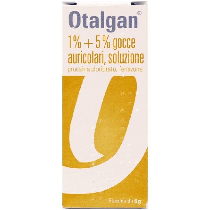 OTALGAN*gocce auricolari 6 g 5% + 1%