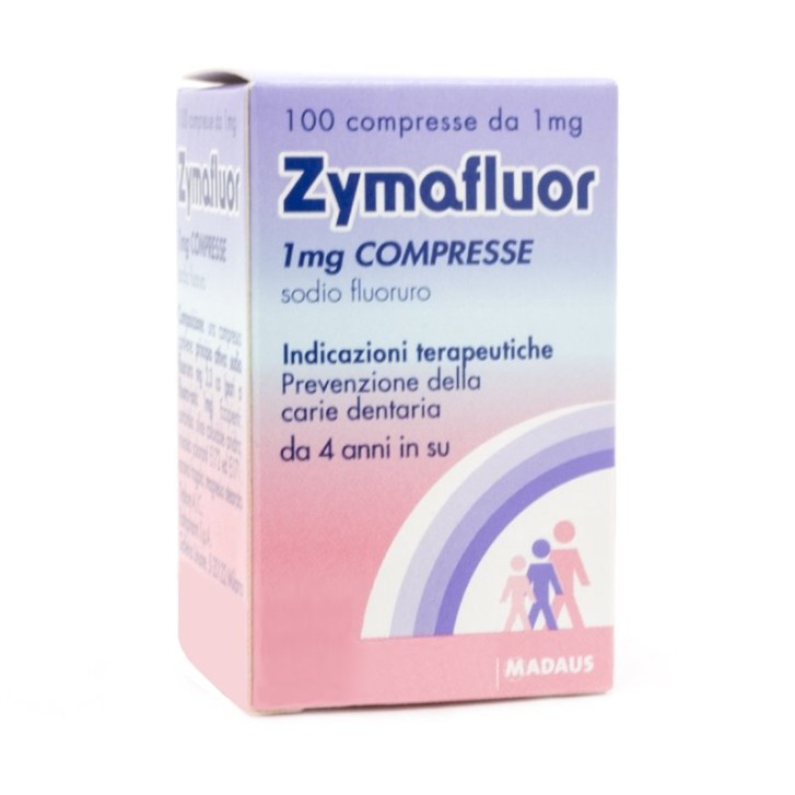 ZYMAFLUOR*100 cpr 1 mg