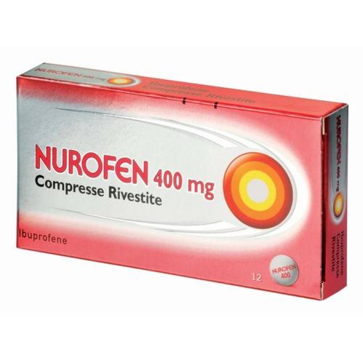 NUROFEN*12CPR RIV 400MG