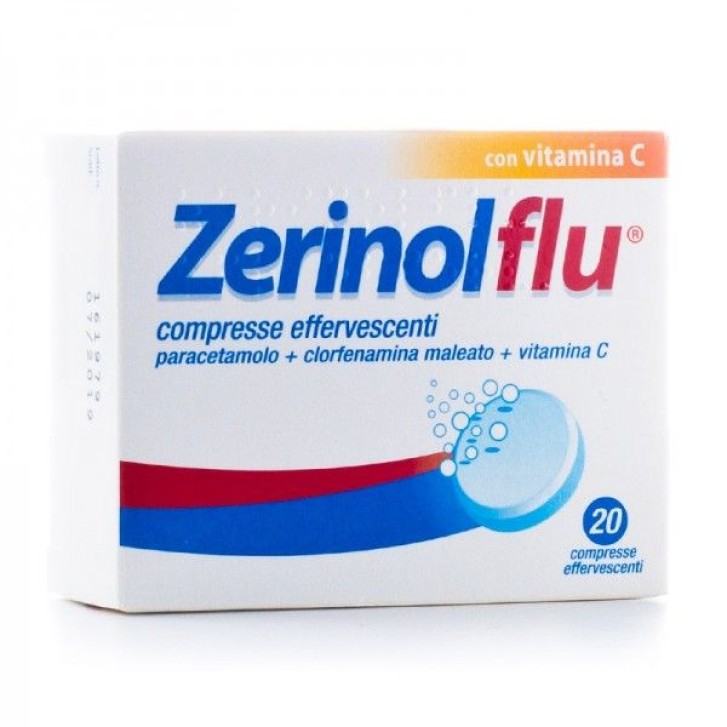 ZERINOLFLU*20 cpr eff 300 mg + 2 mg + 280 mg