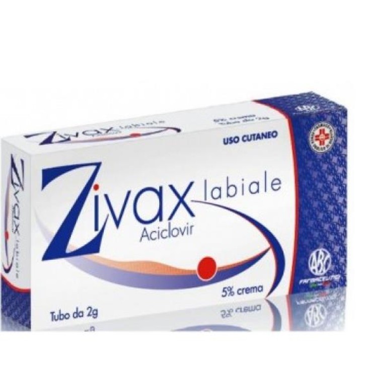 ZIVAXLABIALE*crema derm 2 g 5 %