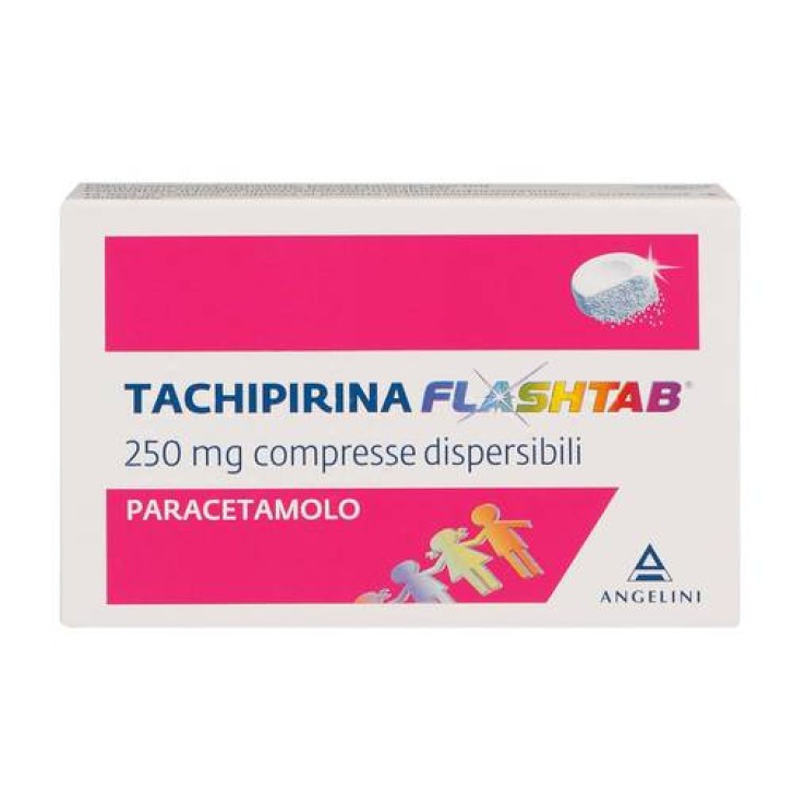 TACHIPIRINA FLASHTAB 12 compresse dispersibili  250 mg