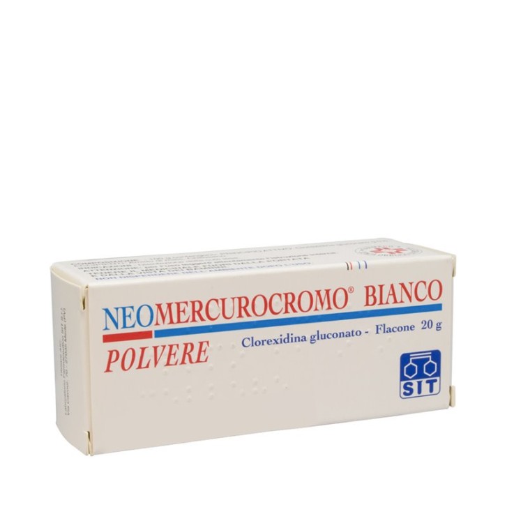 NEOMERCUROCROMO BIANCO*polv u.e. 20 g