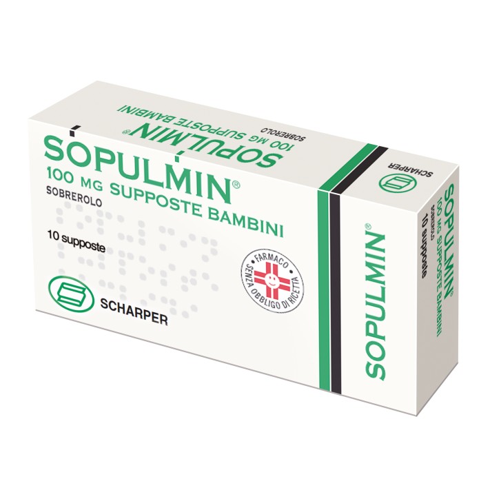 SOPULMIN*BB 10 SUP. 100 MG