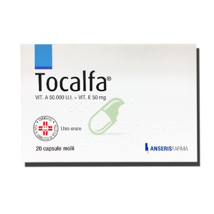 TOCALFA*20 cps molli 50.000 UI+ 50 mg