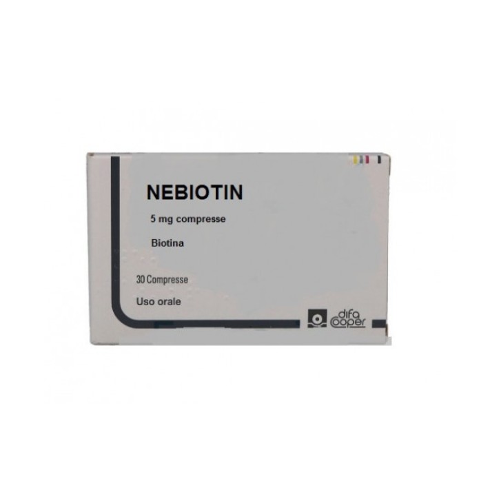 NEBIOTIN*30 cpr 5 mg