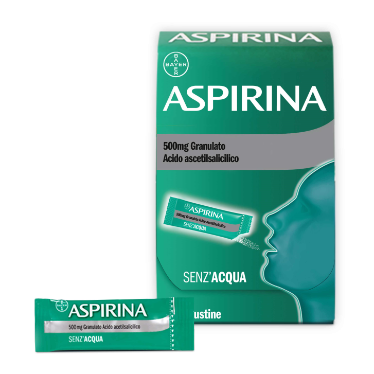 ASPIRINA*10 bust grat 500 mg