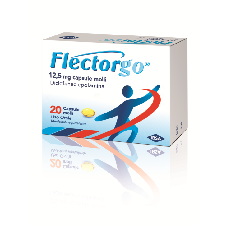 FLECTORGO*20 cps molli 12,5 mg