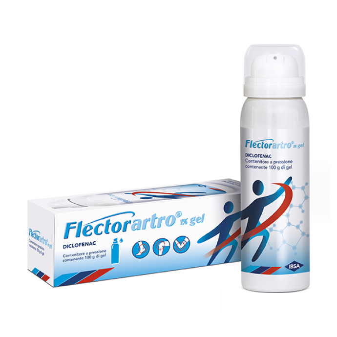 FLECTORARTRO*gel derm 100 g 1% contenitore sotto pressione